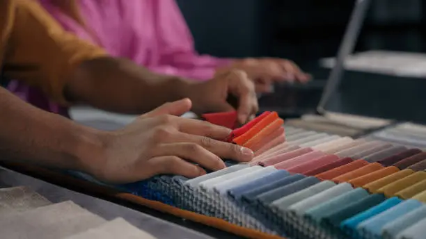 Fabric Swatches Background